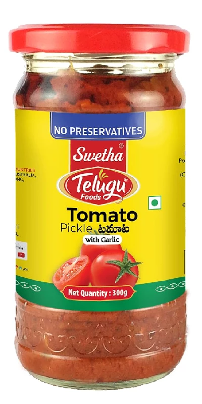 Swetha Telugu Foods Tomato Pickle Swetha Telugu Foods Tomato Pickle-Pack Size-300 g