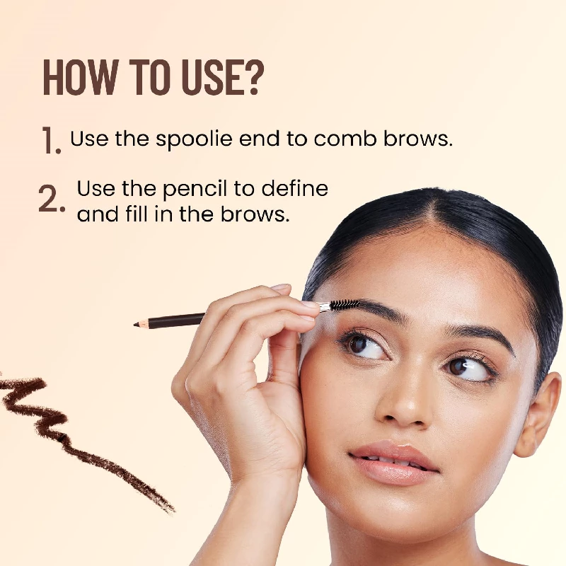 Swiss Beauty Eyebrow Definer Pencil With Spoolie - Image 6
