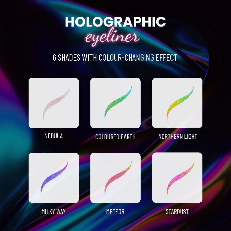 Swiss Beauty Holographic Shimmery Eyeliner - Image 5