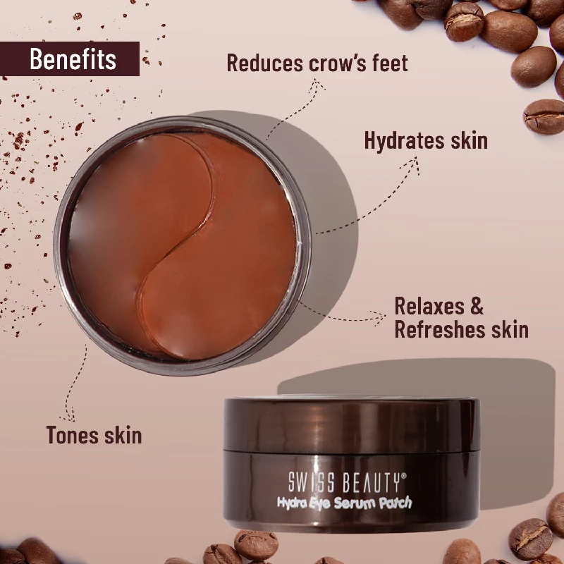 Swiss Beauty Hydra Eye Serum Patch- Eye Makeup - Image 6