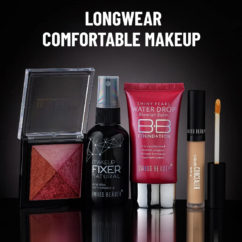 Swiss Beauty Liquid Light Weight Concealer With Full Coverage - Sand Sable - Image 8