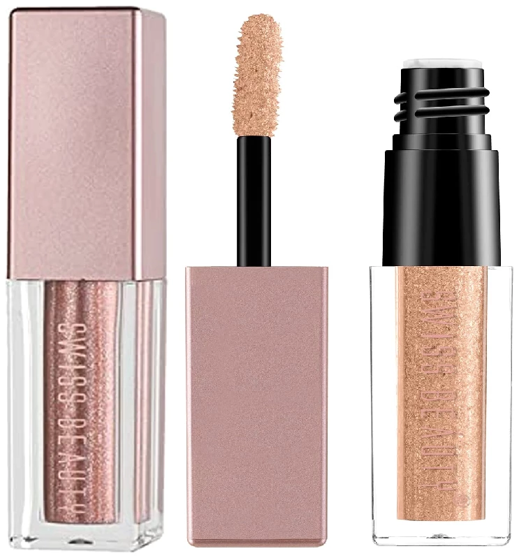 Swiss Beauty Metallic Liquid Eyeshadow Shade-05 and Shade-03 Swiss Beauty Metallic Liquid Eyeshadow Shade-05 and Shade-03-Color-6 ml