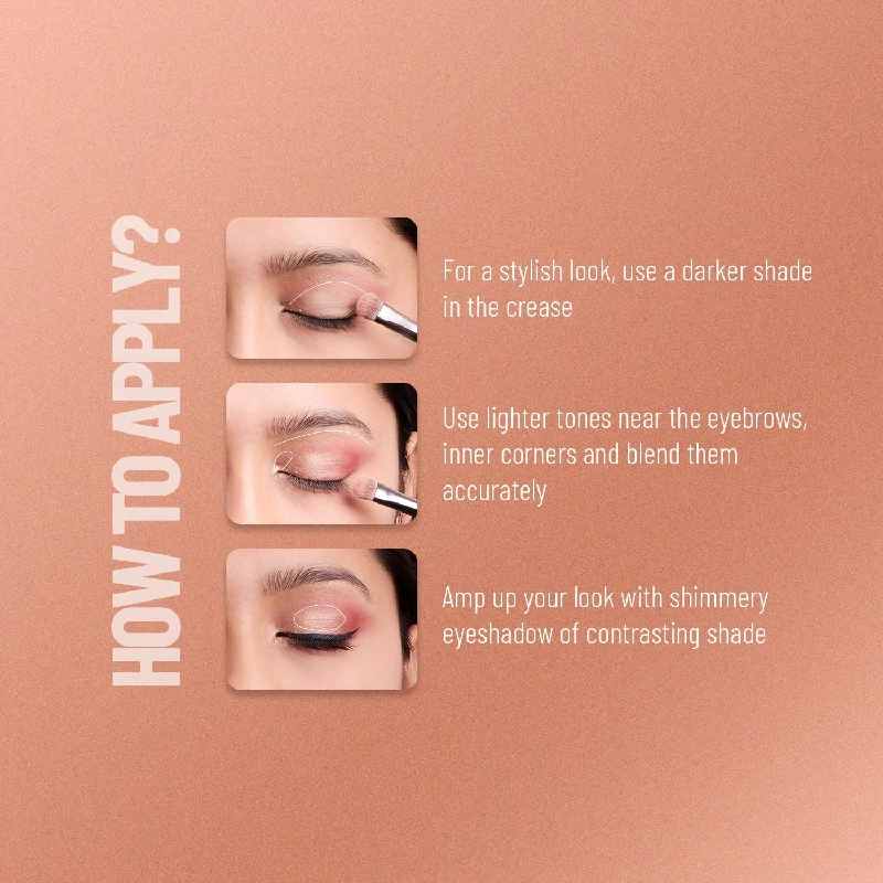 Swiss Beauty Ultimate 9 Pigmented Colors Eyeshadow Palette Long Wearing And Easily Blendable Eye Makeup Palette Multicolor (03) - Image 5