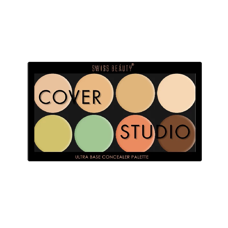 Swiss Beauty Ultra Base Concealer Palette - Shade-03 Swiss Beauty Ultra Base Concealer Palette - Shade-03-Pack Size-19 g