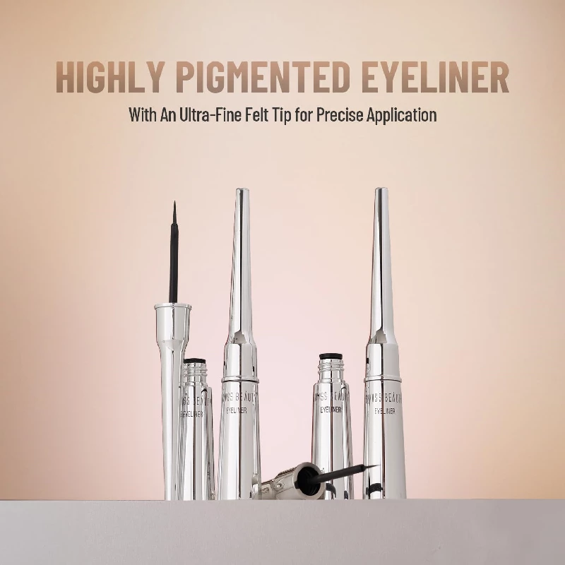 Swiss Beauty Waterproof Liquid Black Eyeliner - Image 4