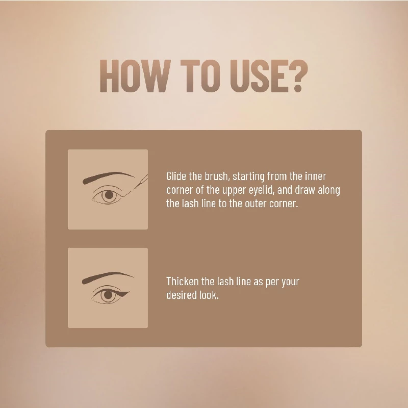 Swiss Beauty Waterproof Liquid Black Eyeliner - Image 5