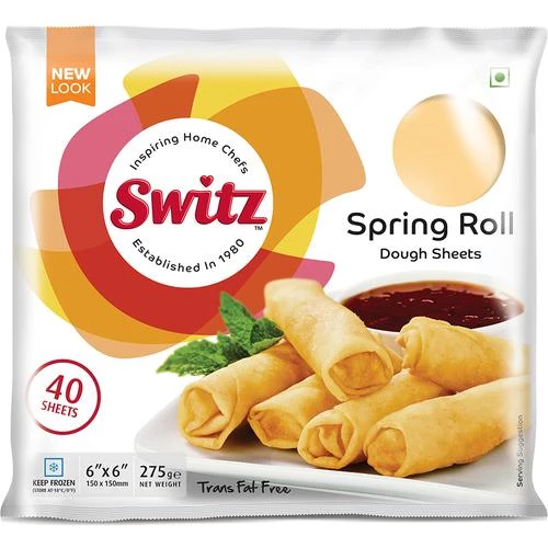 Switz Spring Roll Sheets - 8X8