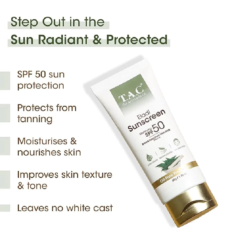 TAC - The Ayurveda Co. Eladi Sunscreen - Image 3