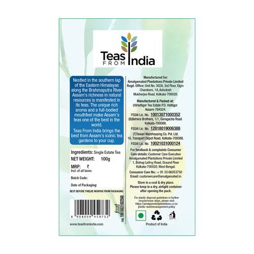 TEAS FROM INDIA Abundant Assam Tea - Classic Broken Pekoe - Image 2