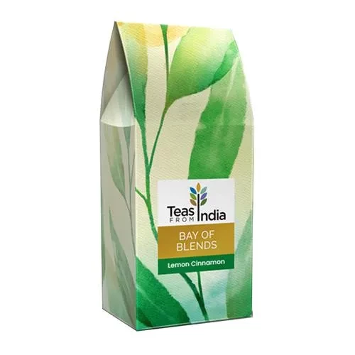 TEAS FROM INDIA Bay Of Blends Tea - Lemon Cinnamon - Image 2