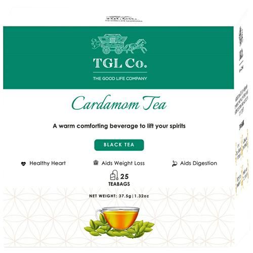 TGL Co. Cardamom - Black Tea Bags TGL Co. Cardamom - Black Tea Bags--37.5 g (25 Bags x 1.5 g each)