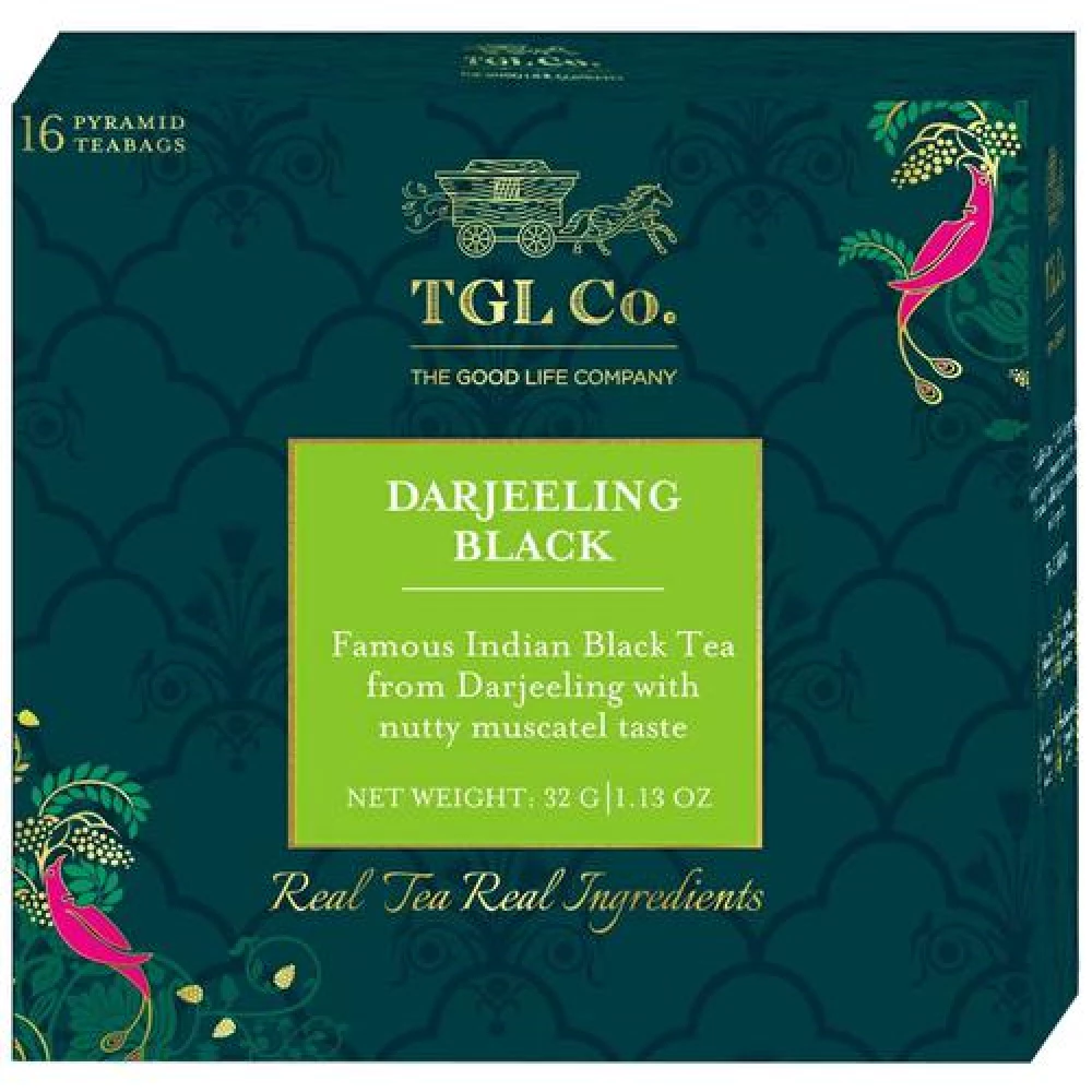 TGL Co. Darjeeling Black Tea Bags - Image 1