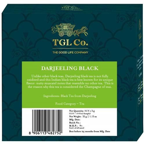 TGL Co. Darjeeling Black Tea Bags - Image 2