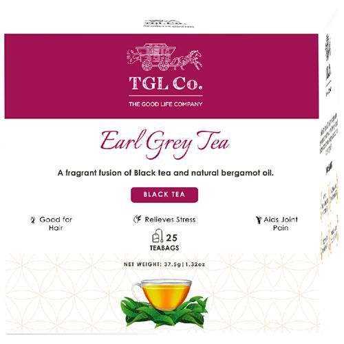 TGL Co. Earl Grey Black Tea Bags TGL Co. Earl Grey Black Tea Bags--37.5 g (25 Bags x 1.5 g each)