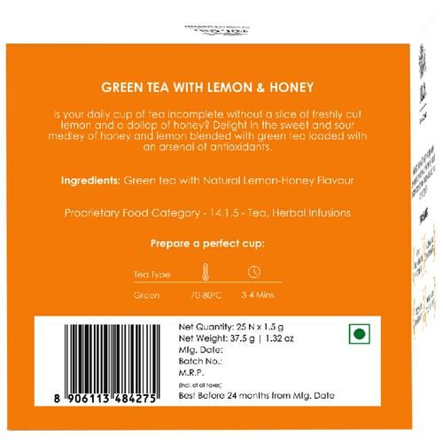 TGL Co. Green Tea Lemon & Honey Green Tea - Image 3