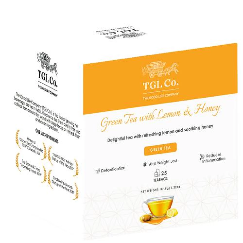 TGL Co. Green Tea Lemon & Honey Green Tea - Image 7