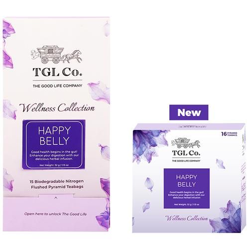 TGL Co. Happy Belly Soothing Herbal Tea Bags TGL Co. Happy Belly Soothing Herbal Tea Bags--32 g (16 Bags x 2 g each)