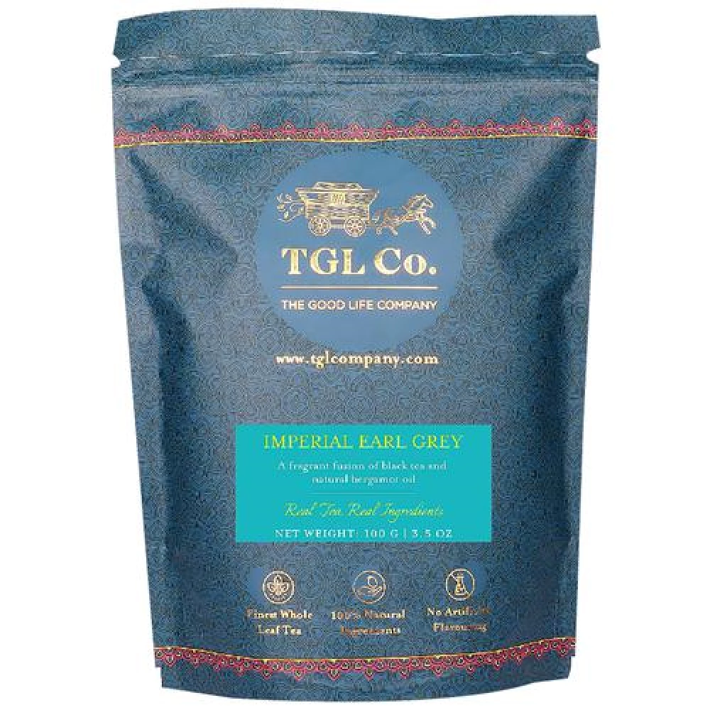 TGL Co. Imperial Earl Grey - Black Tea TGL Co. Imperial Earl Grey - Black Tea--100 g Pouch