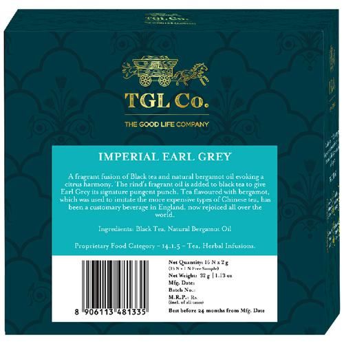 TGL Co. Imperial Earl Grey Black Tea Bag - Image 3