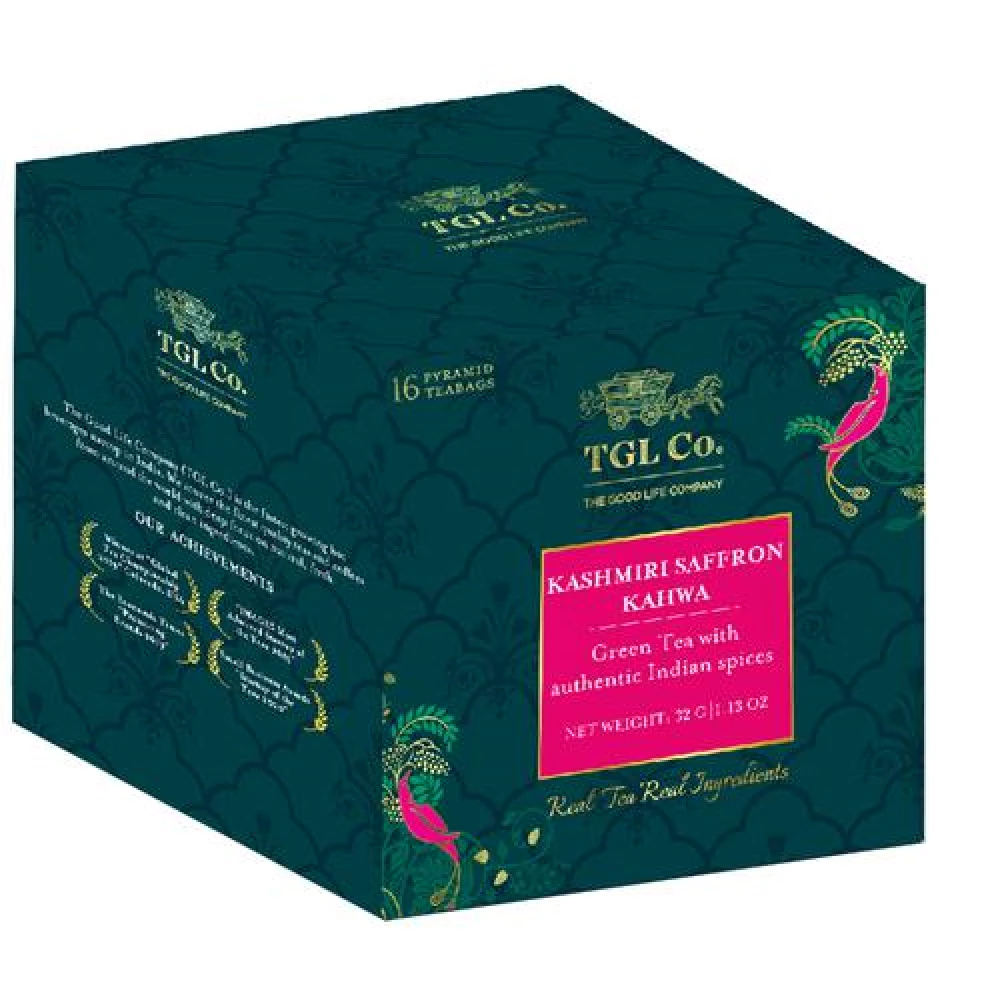 TGL Co. Kashmiri Kahwa Green Tea Bag - Detox Tea Desi Kahwa - Image 2