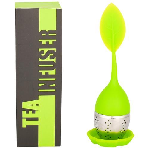 TGL Co. Leaf Tea Infuser Stainless Steel Strainer Filter With Drip Tray - Image 2