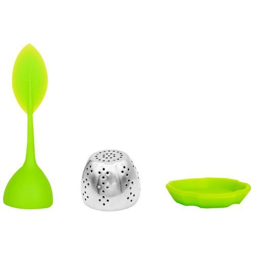 TGL Co. Leaf Tea Infuser Stainless Steel Strainer Filter With Drip Tray - Image 5