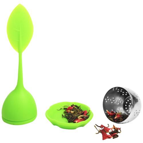 TGL Co. Leaf Tea Infuser Stainless Steel Strainer Filter With Drip Tray - Image 6