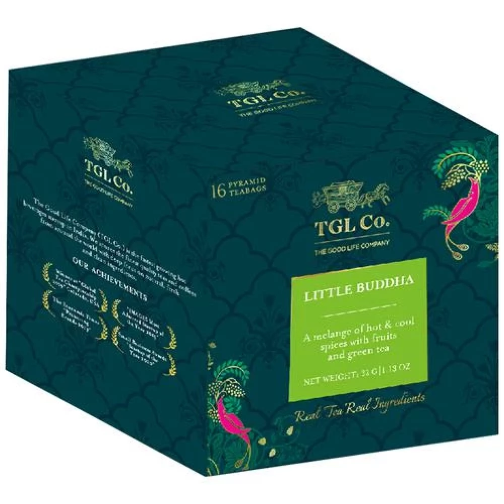 TGL Co. Little Buddha Fruit Green Tea Bags Make Brew Iced Tea or Hot Tea - Image 7