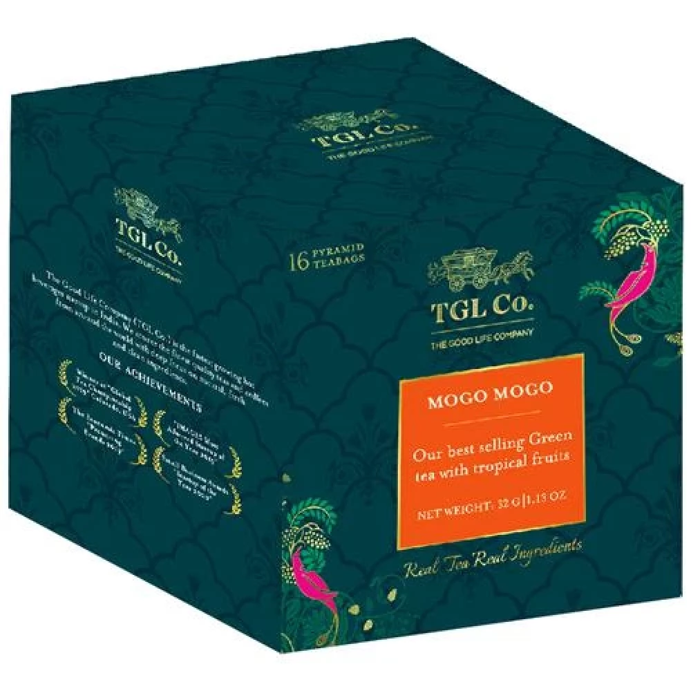 TGL Co. Mogo Mogo Green Tea Bags Make Brew Iced Tea or Hot Tea - Image 2
