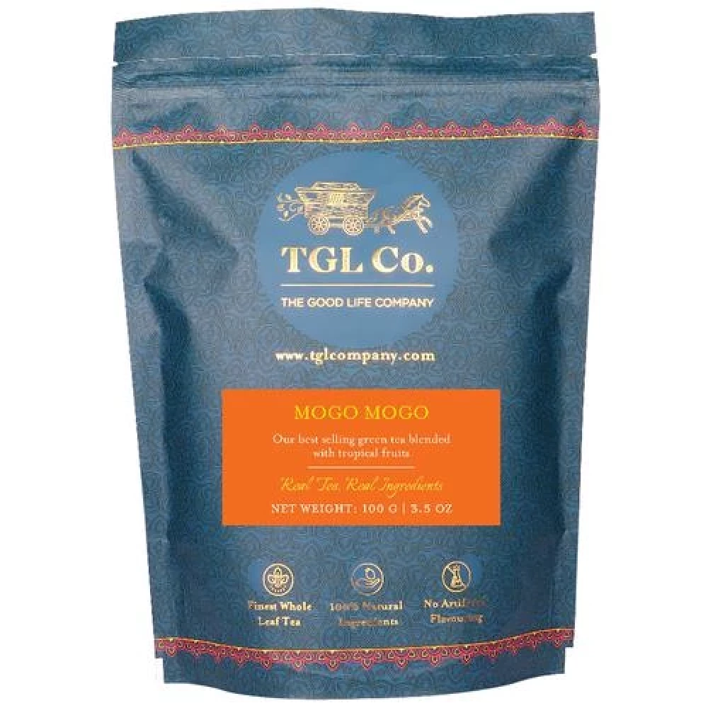 TGL Co. Mogo Mogo fruit Green Tea Make Brew Iced Tea or Hot Tea - Image 1