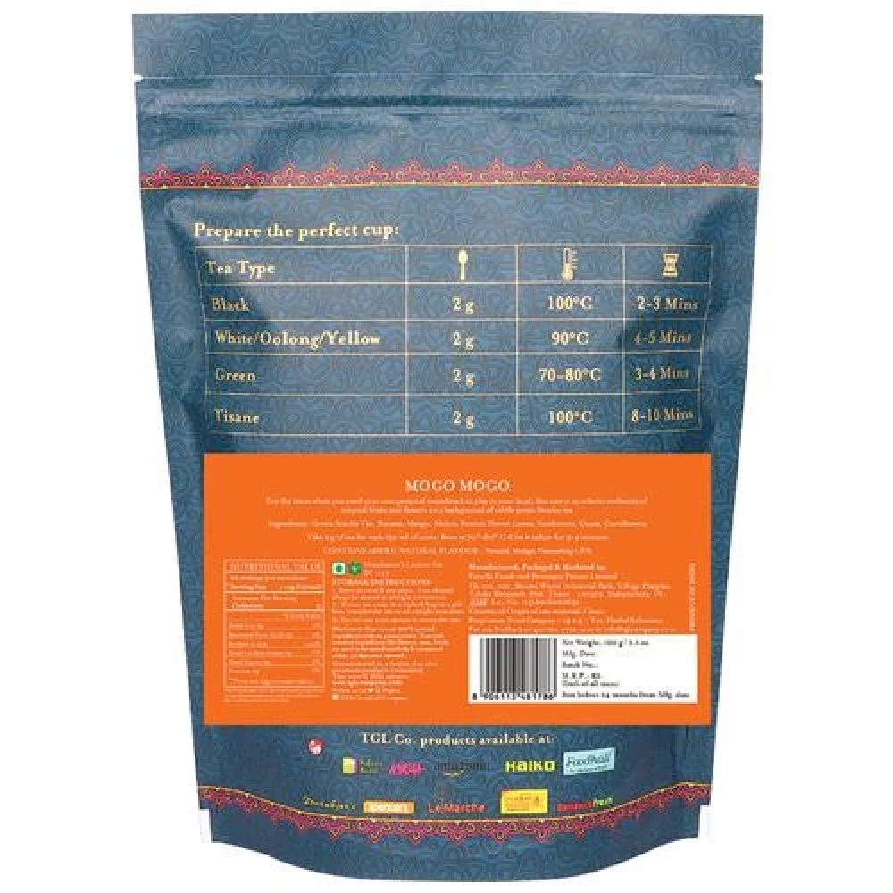 TGL Co. Mogo Mogo fruit Green Tea Make Brew Iced Tea or Hot Tea - Image 3