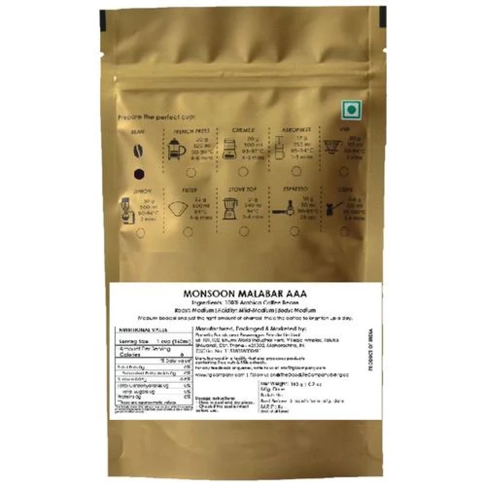 TGL Co. Monsoon Malabar AAA Roasted 100% Arabica Coffee Beans - Image 2