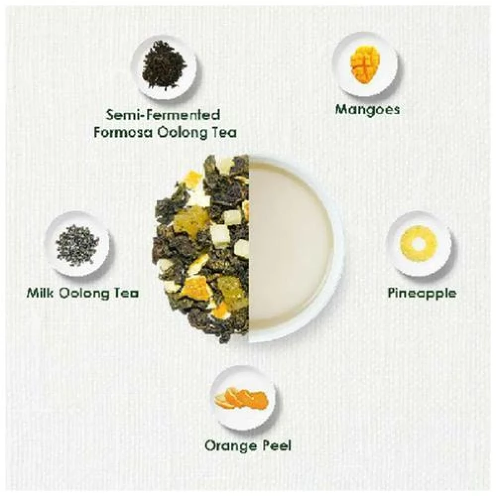 TGL Co. Orange & Mango Oolong Tea Bags Make Brew Iced Tea or Hot Tea - Image 6