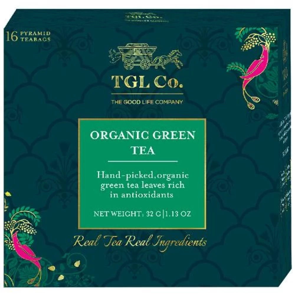 TGL Co. Organic Green Tea Bag - Image 2