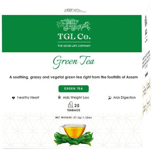 TGL Co. Pure & Light Green Tea Bags TGL Co. Pure & Light Green Tea Bags--37.5 g (25 Bags x 1.5 g each)