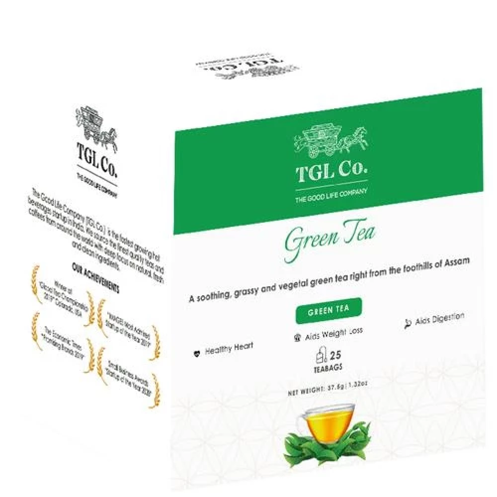 TGL Co. Pure & Light Green Tea Bags - Image 7