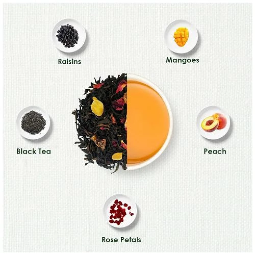 TGL Co. Rose Glow Black Tea Make Brew Iced Tea or Hot Tea - Image 3