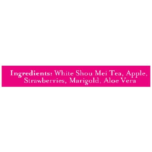 TGL Co. Strawberry Aloe White Tea Bags Make Brew Iced Tea or Hot Tea - Image 3