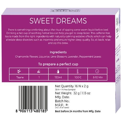TGL Co. Sweet Dreams Chamomile Tea Bags - Image 2