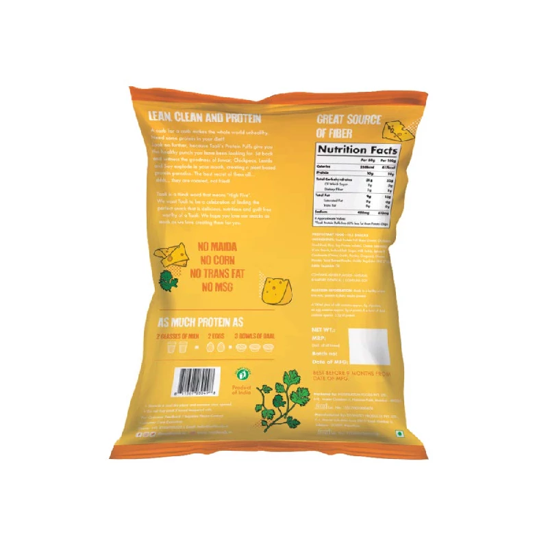 Taali Jowar Cheese & Herbs Protein Puffs - Image 4