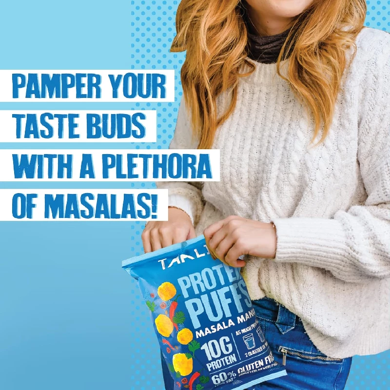 Taali Jowar Masala Mania Protein Puffs - Image 4