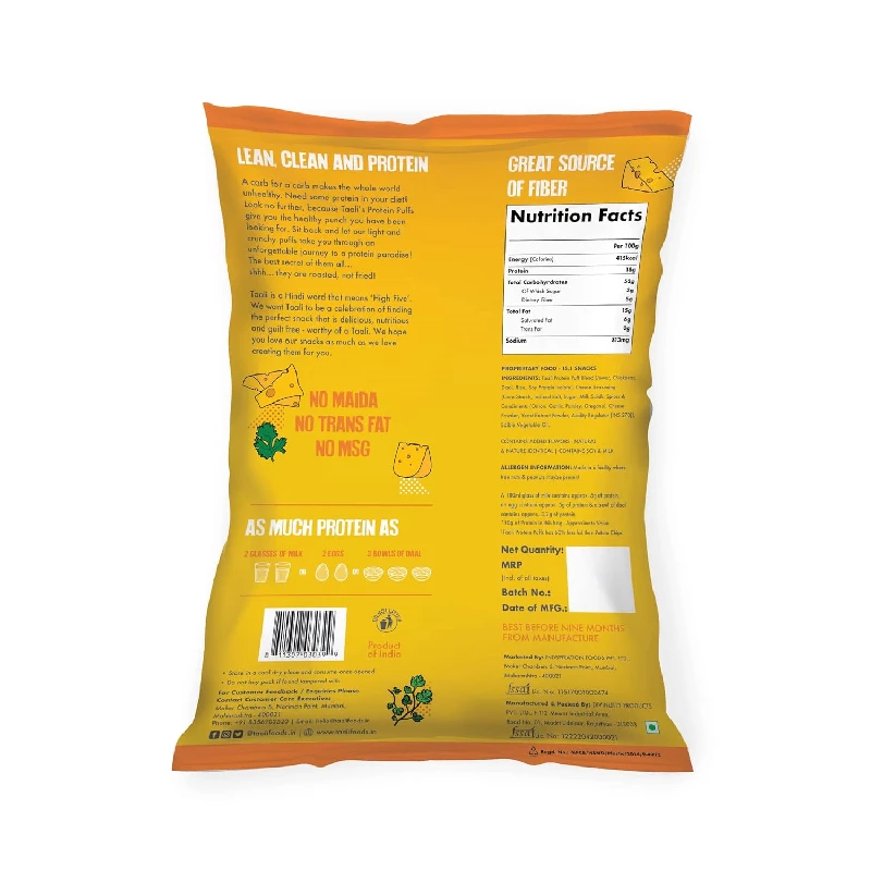 Taali Protein Puffs (Pack of 6) - Image 2