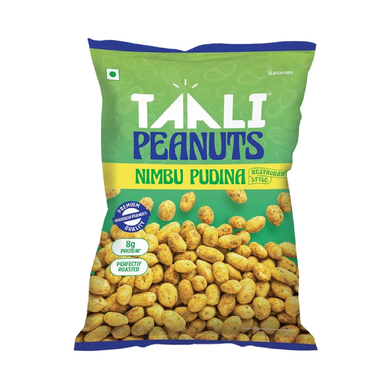 Taali Roasted Nimbo Pudina Peanuts Taali Roasted Nimbo Pudina Peanuts-Pack Size-150 g