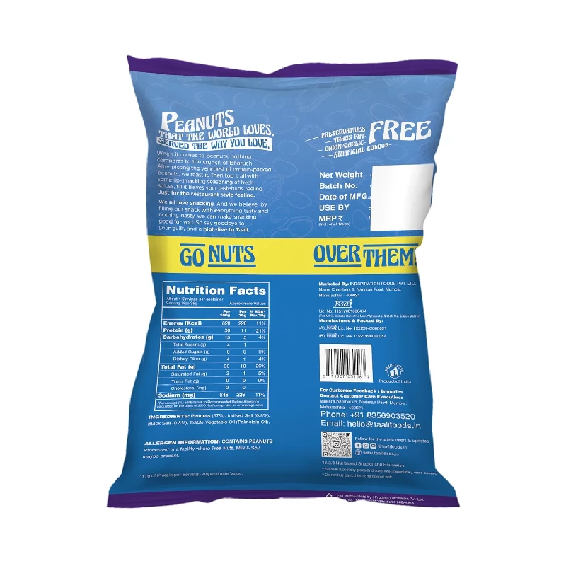 Taali Roasted Salted Peanuts - Image 2