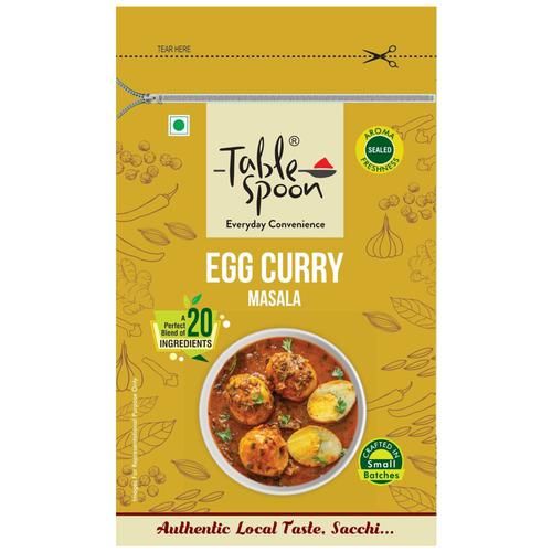 Tablespoon Egg curry Masala - Blend Of 20 Ingredients Tablespoon Egg curry Masala - Blend Of 20 Ingredients--75 g Pouch