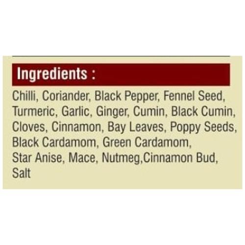 Tablespoon Egg curry Masala - Blend Of 20 Ingredients - Image 3