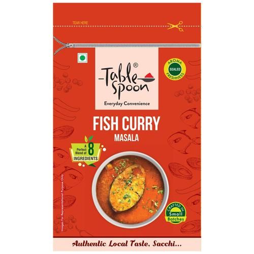 Tablespoon Fish Curry Masala - Blend Of 8 Ingredients Tablespoon Fish Curry Masala - Blend Of 8 Ingredients--75 g Pouch
