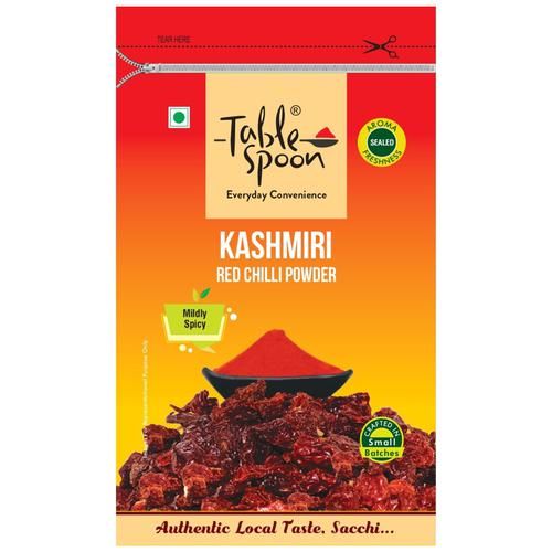 Tablespoon Kashmiri Chilli Powder - Mildly Spicy Tablespoon Kashmiri Chilli Powder - Mildly Spicy--200 g Pouch