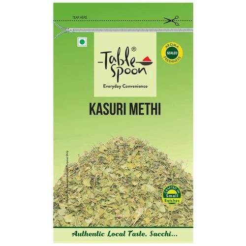 Tablespoon Kasuri Methi - Boosts Overall Health Tablespoon Kasuri Methi - Boosts Overall Health--50 g Pouch