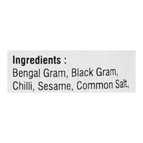 Tablespoon Powder - Molagapodi Dry Chutney - Image 3